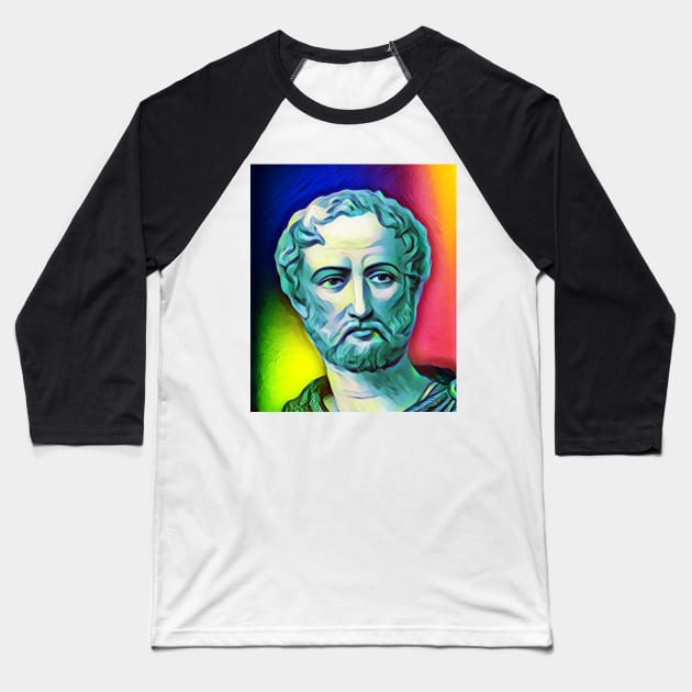 Cayo Plinio Segundo Portrait | Cayo Plinio Segundo Artwork 7 Baseball T-Shirt by JustLit